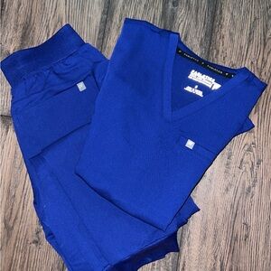 Blue Scrub Set